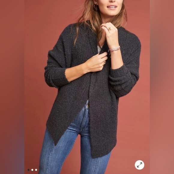 Anthropologie Sweaters - Anthropologie Sleeping on Snow Cardigan